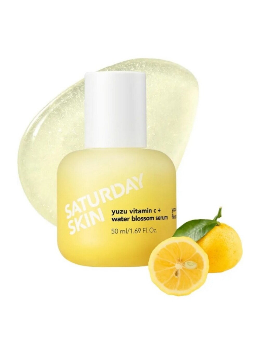 Saturday Skin Yuzu Vitamin C Water Blossom Serum 50ml NIB A2